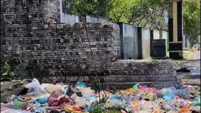 Dharamshala MC officials said the underground dustbins had become hotspots for dumping of waste. (File) Dharamshala MC officials said the underground dustbins had become hotspots for dumping of waste. (File)
