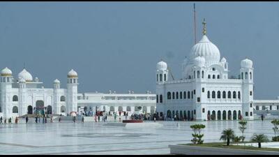 Gurdwara Sri Darbar Sahib at Kartarpur in Pakistan (HT File)