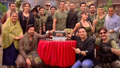 Ahmed Khan updates on Welcome To The Jungle