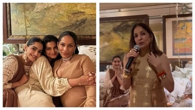 Inside pics from Masaba Gupta's cute baby shower are out. Inside pics from Masaba Gupta's cute baby shower are out.