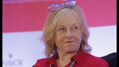 Louise Fowler-Smith at the Jaipur Literature Festival 2024 (Jaipur Literature Festival) Louise Fowler-Smith at the Jaipur Literature Festival 2024 (Jaipur Literature Festival)