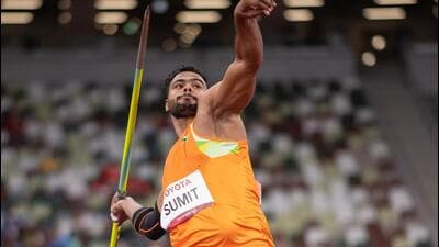 Sumit Antil will defend his javelin (F64) title at Paris Paralympics. (PCI) Sumit Antil will defend his javelin (F64) title at Paris Paralympics. (PCI)
