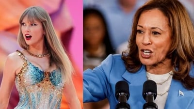 Taylor Swift's endorsement could significantly impact the U.S. elections. Her previous 'go vote' appeal led to a surge in youth voter turnout, Taylor Swift's endorsement could significantly impact the U.S. elections. Her previous 'go vote' appeal led to a surge in youth voter turnout,