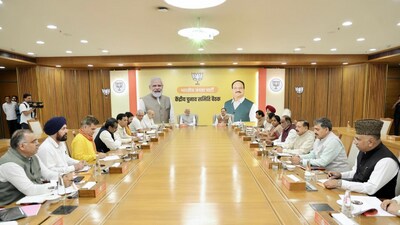 The BJP’s Central Election Committee met on Sunday to finalise the candidates for the J&K assembly polls. (X) The BJP’s Central Election Committee met on Sunday to finalise the candidates for the J&K assembly polls. (X)