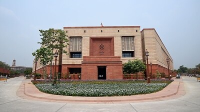 The Parliament House in New Delhi. (Bloomberg) The Parliament House in New Delhi. (Bloomberg)