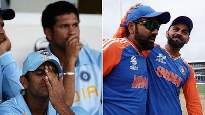 Will Rohit Sharma and Virat Kohli play longer for India than Sachin Tendulkar and Rahul Dravid? (Getty Images) Will Rohit Sharma and Virat Kohli play longer for India than Sachin Tendulkar and Rahul Dravid? (Getty Images)