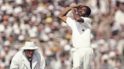 Part of the famous West Indies fast-bowling quartet, when it comes to bowling action, it's hard to outdo Michael Holding. ‘The Whispering Death’ as he would be known to called, Holding generated monstrous pace with his bowling. His action was as smooth as his run-up, with his right hand really letting it rip at the time of release. (Getty) Part of the famous West Indies fast-bowling quartet, when it comes to bowling action, it's hard to outdo Michael Holding. ‘The Whispering Death’ as he would be known to called, Holding generated monstrous pace with his bowling. His action was as smooth as his run-up, with his right hand really letting it rip at the time of release. (Getty)
