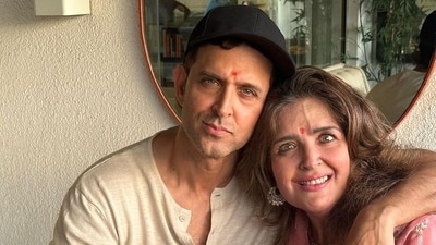 Hrithik Roshan with sister Sunaina Roshan in a file photo. Hrithik Roshan with sister Sunaina Roshan in a file photo.