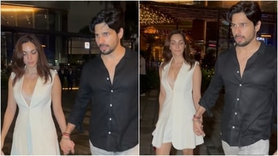 Kiara Advani goes on a date with Sidharth Malhotra. (Instagram) Kiara Advani goes on a date with Sidharth Malhotra. (Instagram)