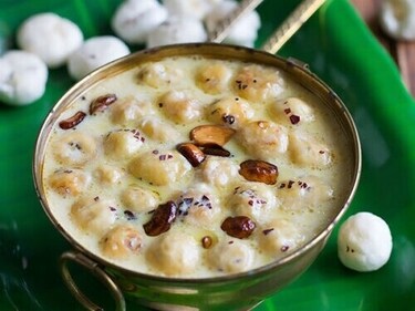 Makhana kheer (Tickling Palates) Makhana kheer (Tickling Palates)