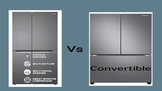 French door refrigerator vs side by side refrigerator