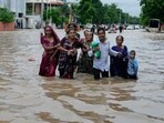 Heavy rain in Gujarat has led to immense waterlogging in low lying areas, displacing hundreds of people (AP Photo/Ajit Solanki) Heavy rain in Gujarat has led to immense waterlogging in low lying areas, displacing hundreds of people (AP Photo/Ajit Solanki)