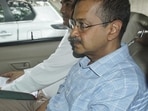 Arvind Kejriwal in CBI custody. (PTI) Arvind Kejriwal in CBI custody. (PTI)