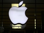 The Apple logo is illuminated at a store in the city center in Munich, Germany. The Apple logo is illuminated at a store in the city center in Munich, Germany.