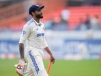 India's Ravindra Jadeja during the first cricket test match between England and India in Hyderabad India's Ravindra Jadeja during the first cricket test match between England and India in Hyderabad