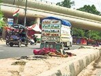 Police said the incident took place at Tarbooz Market, near the Shastri Park Metro station.
