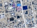 Death of woman on first day of Burning Man devastates community (Maxar Technologies/Handout via REUTERS)