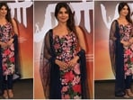 Priyanka Chopra wowed at the Paani trailer launch in a vibrant Sabyasachi churidar suit. Priyanka Chopra wowed at the Paani trailer launch in a vibrant Sabyasachi churidar suit.