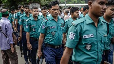 A video of visa applicants protesting at the visa centre in Dhaka went viral on social media and Facebook on Monday. (Reuters photo)