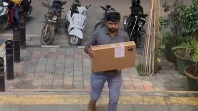 The e-commerce giant responded with a thank-you gift, a laptop bag, for the buzz his post created. (X?@sunnykgupta) The e-commerce giant responded with a thank-you gift, a laptop bag, for the buzz his post created. (X?@sunnykgupta)