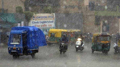 Heavy rainfall in Ahmedabad, Gujarat. (ANI File Photo) Heavy rainfall in Ahmedabad, Gujarat. (ANI File Photo)