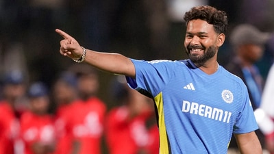 Rishabh Pant's act of kindness opens doors for a student's academic future. (PTI) Rishabh Pant's act of kindness opens doors for a student's academic future. (PTI)