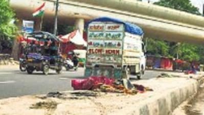 Police said the incident took place at Tarbooz Market, near the Shastri Park Metro station. Police said the incident took place at Tarbooz Market, near the Shastri Park Metro station.