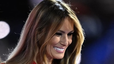 Melania Trump shares the 'emotional highs and lows' of her writing her upcoming memoir, Melania (AFP) Melania Trump shares the 'emotional highs and lows' of her writing her upcoming memoir, Melania (AFP)