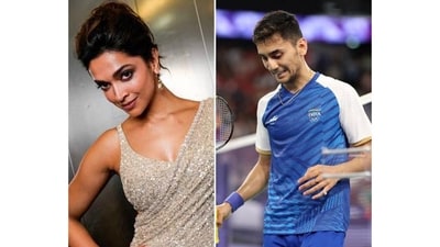 Deepika Padukone called up Lakshya Sen after his Paris Olympics bronze-medal match. (Getty Images) Deepika Padukone called up Lakshya Sen after his Paris Olympics bronze-medal match. (Getty Images)
