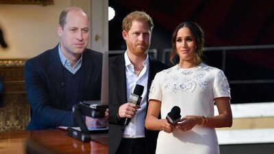Prince William thrives while Prince Harry and Meghan Markle faces setbacks in their Netflix deals. (princeandprincessofwales/Instagram, Angela Weiss / AFP) Prince William thrives while Prince Harry and Meghan Markle faces setbacks in their Netflix deals. (princeandprincessofwales/Instagram, Angela Weiss / AFP)