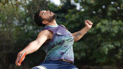 Yogesh Kathuniya won silver at the Paralympics in Tokyo three years back. (HT Photo) Yogesh Kathuniya won silver at the Paralympics in Tokyo three years back. (HT Photo)