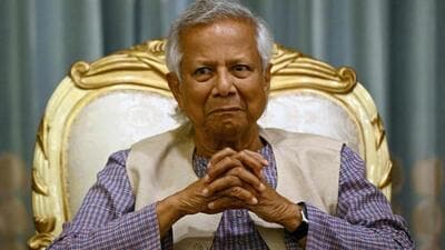 Yunus called for reviving SAARC for “enhanced regional cooperation in an effort to boost economic cooperation. (AFP photo)