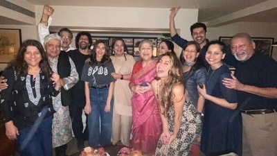 Celebration from Honey Irani's previous birthday Celebration from Honey Irani's previous birthday