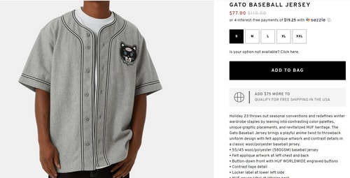 Vijay's stylish jersey comes with a price tag of ₹6,462 (hufworldwide.com) Vijay's stylish jersey comes with a price tag of ₹6,462 (hufworldwide.com)