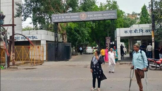 Deputy medical superintendent (DMS), ESIC, Dr Sona Bedi said that the director has initiated an investigation into the matter. (HT Photo)