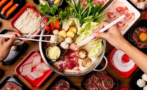 Hotpot is a communal meal that originated in China (shutterstock)