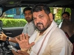 Ex-WFI chief and BJP leader Brij Bhushan Sharan Singh Ex-WFI chief and BJP leader Brij Bhushan Sharan Singh