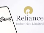 Disney and Reliance logos are seen in this illustration (Reuters)