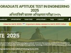 GATE 2025 registration begins today (gate.iitr.ac.in, screenshot)