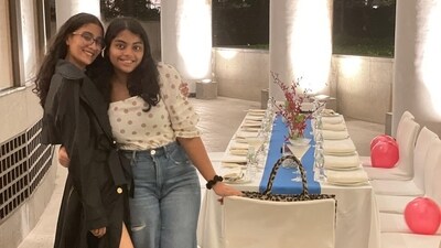 Sushmita Sen captioned the post, "#foreverinlove Happyyyyy 15th Birthday Shona @alisahsen47. Here’s to you…God’s greatest gift &amp; the love of my life!! #duggadugga @reneesen47 #maa. #partytime #preciousone I LOVE YOU!!!!" 