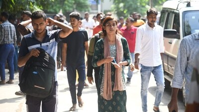 The Central Selection Board of Constables (CSBC) concluded the re-examination for Constable recruitment on August 28, 2024 (Photo by Santosh Kumar) The Central Selection Board of Constables (CSBC) concluded the re-examination for Constable recruitment on August 28, 2024 (Photo by Santosh Kumar)