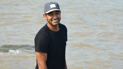 Akash Bansal's excitement quickly turned to disappointment during an order delivery in Delhi. (Instagram/@akashbnsal) Akash Bansal's excitement quickly turned to disappointment during an order delivery in Delhi. (Instagram/@akashbnsal)