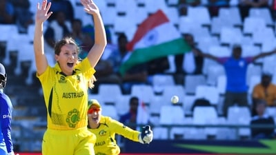 Darcie Brown included in Australia T20 WC squad. (AFP) Darcie Brown included in Australia T20 WC squad. (AFP)