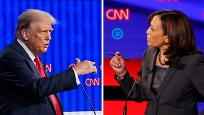 US election process explained as Republican presidential candidate former President Donald to take on Democrat presidential candidate Kamala Harris in one of the tightest contests ever. (AP) US election process explained as Republican presidential candidate former President Donald to take on Democrat presidential candidate Kamala Harris in one of the tightest contests ever. (AP)