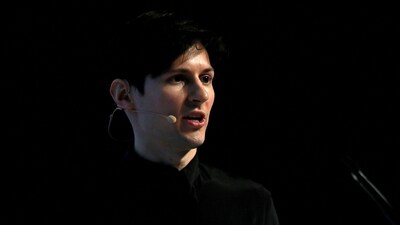 Founder and CEO of Telegram Pavel Durov delivers a keynote speech during the Mobile World Congress in Barcelona, Spain February 23, 2016. (Reuters)