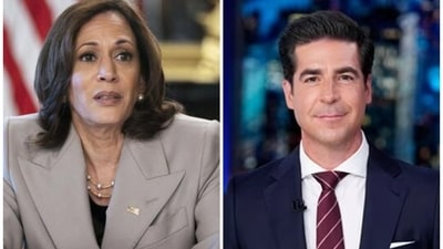 Jesse Watters facing calls for resignation after stating that Harris would be “paralyzed” by generals who “would have their way” with her in the Situation Room at the White House. (AP) Jesse Watters facing calls for resignation after stating that Harris would be “paralyzed” by generals who “would have their way” with her in the Situation Room at the White House. (AP)