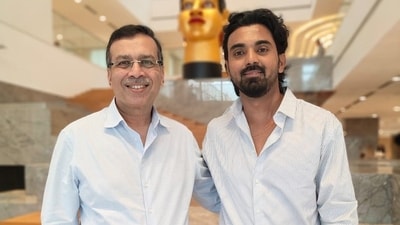 Sanjeev Goenka and KL Rahul Sanjeev Goenka and KL Rahul