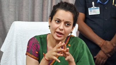 Bollywood actor and Bharatiya Janata Party (BJP) MP Kangana Ranaut. (ANI) Bollywood actor and Bharatiya Janata Party (BJP) MP Kangana Ranaut. (ANI)