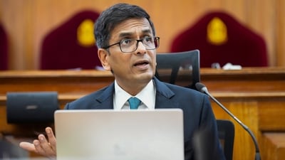 Chief Justice of India DY Chandrachud. (PTI file) Chief Justice of India DY Chandrachud. (PTI file)