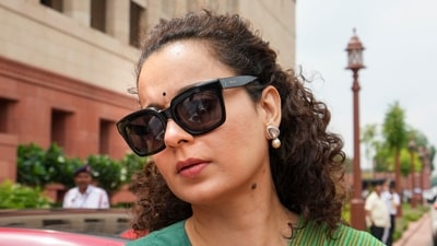 BJP MP Kangana Ranaut made comments against the farmers protests alleging that they could have led to a Bangladesh type situation (PTI Photo/Kamal Singh) (PTI) BJP MP Kangana Ranaut made comments against the farmers protests alleging that they could have led to a Bangladesh type situation (PTI Photo/Kamal Singh) (PTI)
